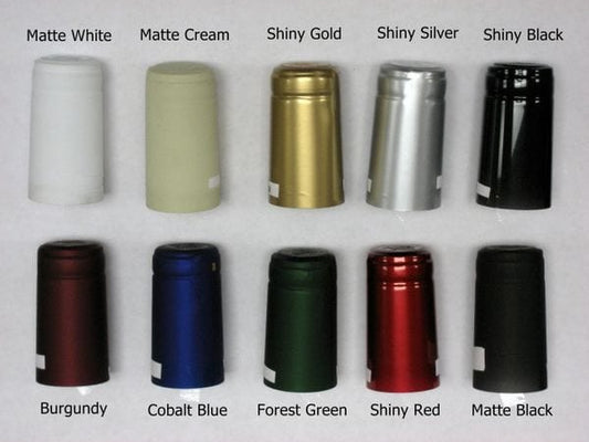 PVC Capsules, Bag of 100 - carolinawinesupply