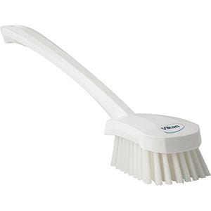 Long Handle Utility Brush, Medium Bristles - carolinawinesupply