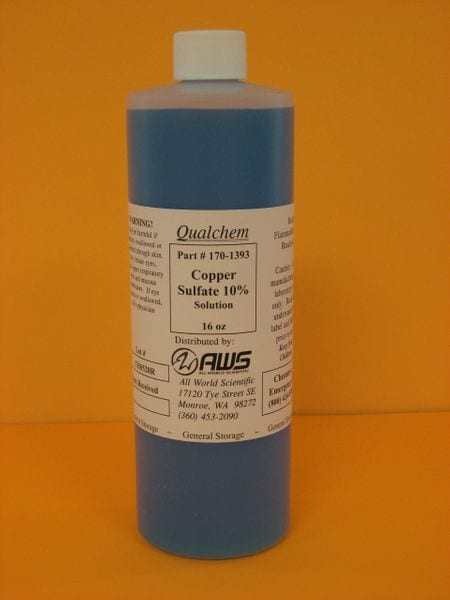 Copper Sulfate 10% Solution - carolinawinesupply