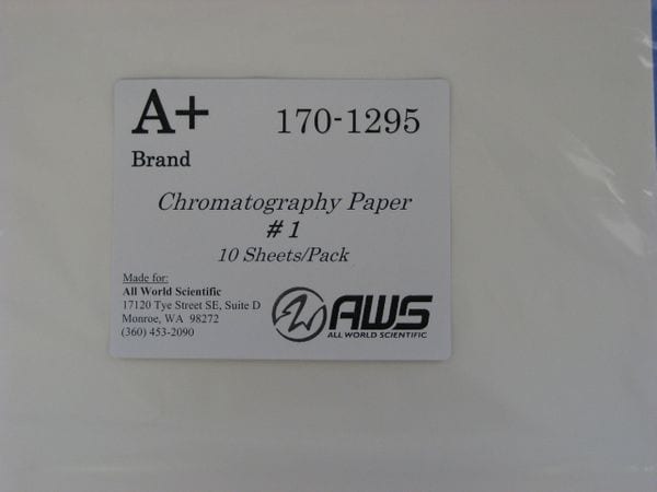Chromatography Paper #1, 10pk - carolinawinesupply