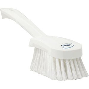 Short Handle Washing Brush, Soft Bristles - carolinawinesupply