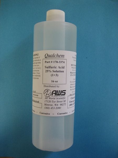 Sulfuric Acid 25% Solution - carolinawinesupply