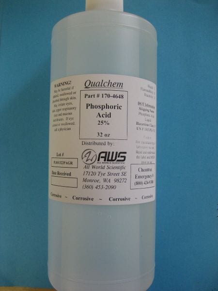 Phosphoric Acid 25%, 32 oz - carolinawinesupply